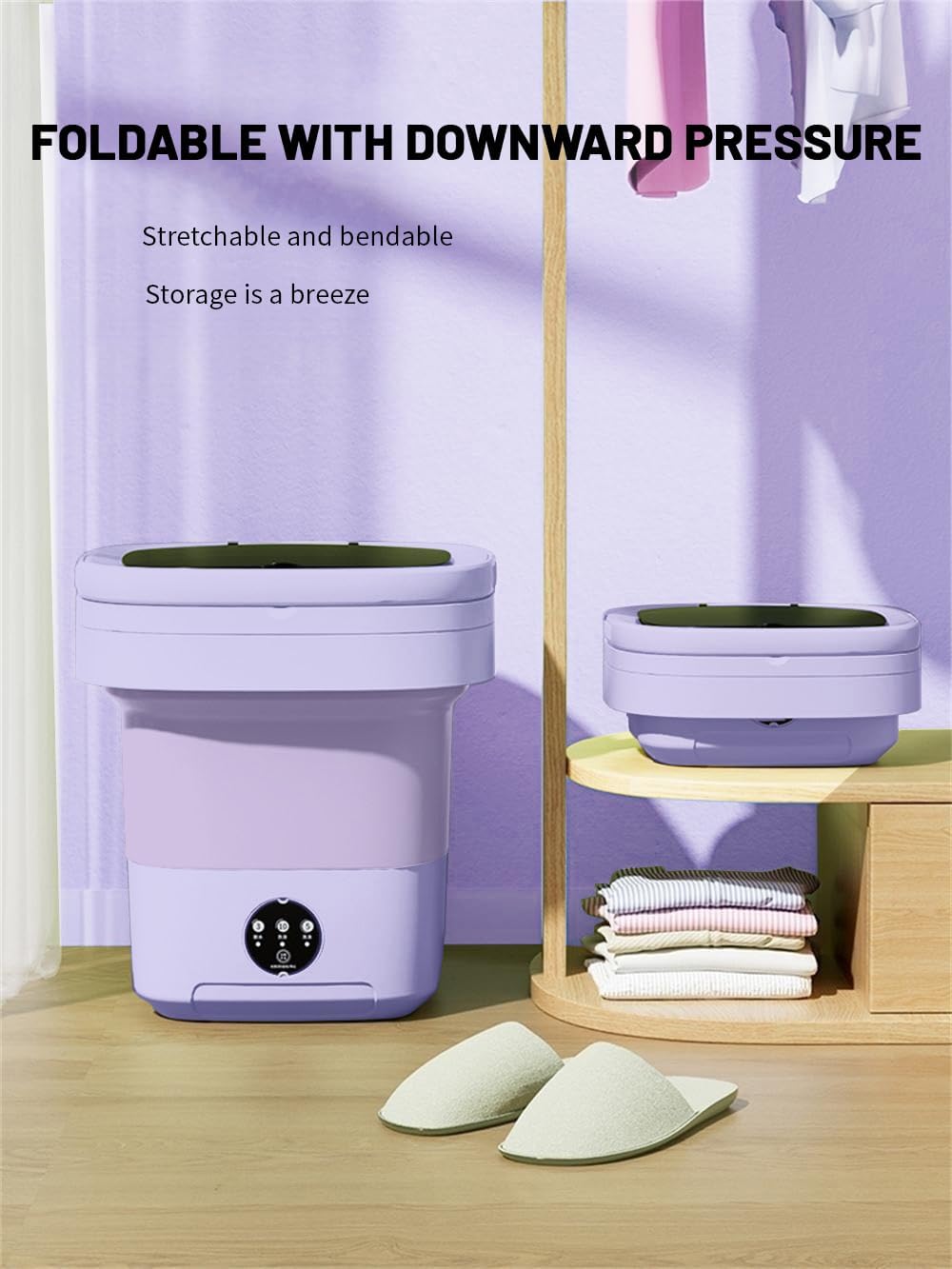 PureRinse™ - Compact Folding Washing Machine