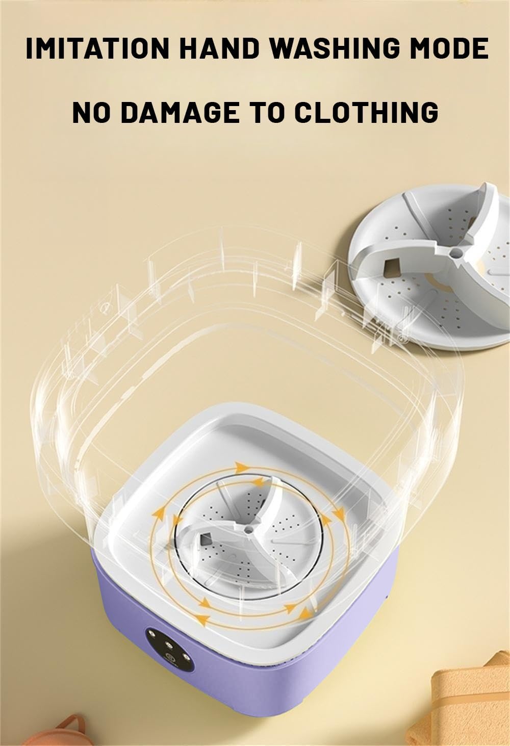 PureRinse™ - Compact Folding Washing Machine