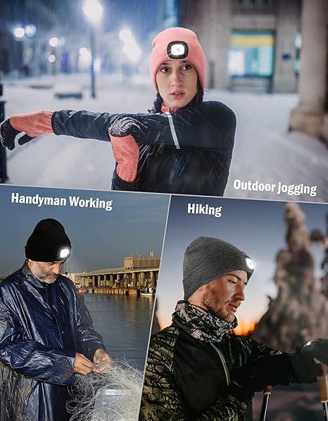GlowGear™ - LED Winter Beanie for Outdoor Activities