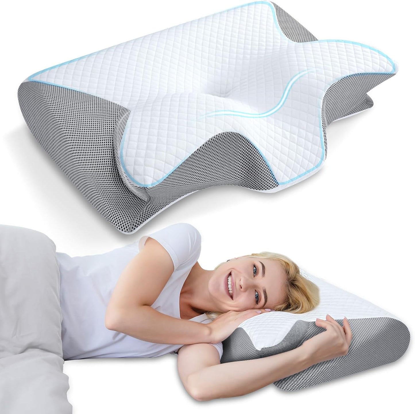 CerviCare™ - Ergonomic Neck Pillow