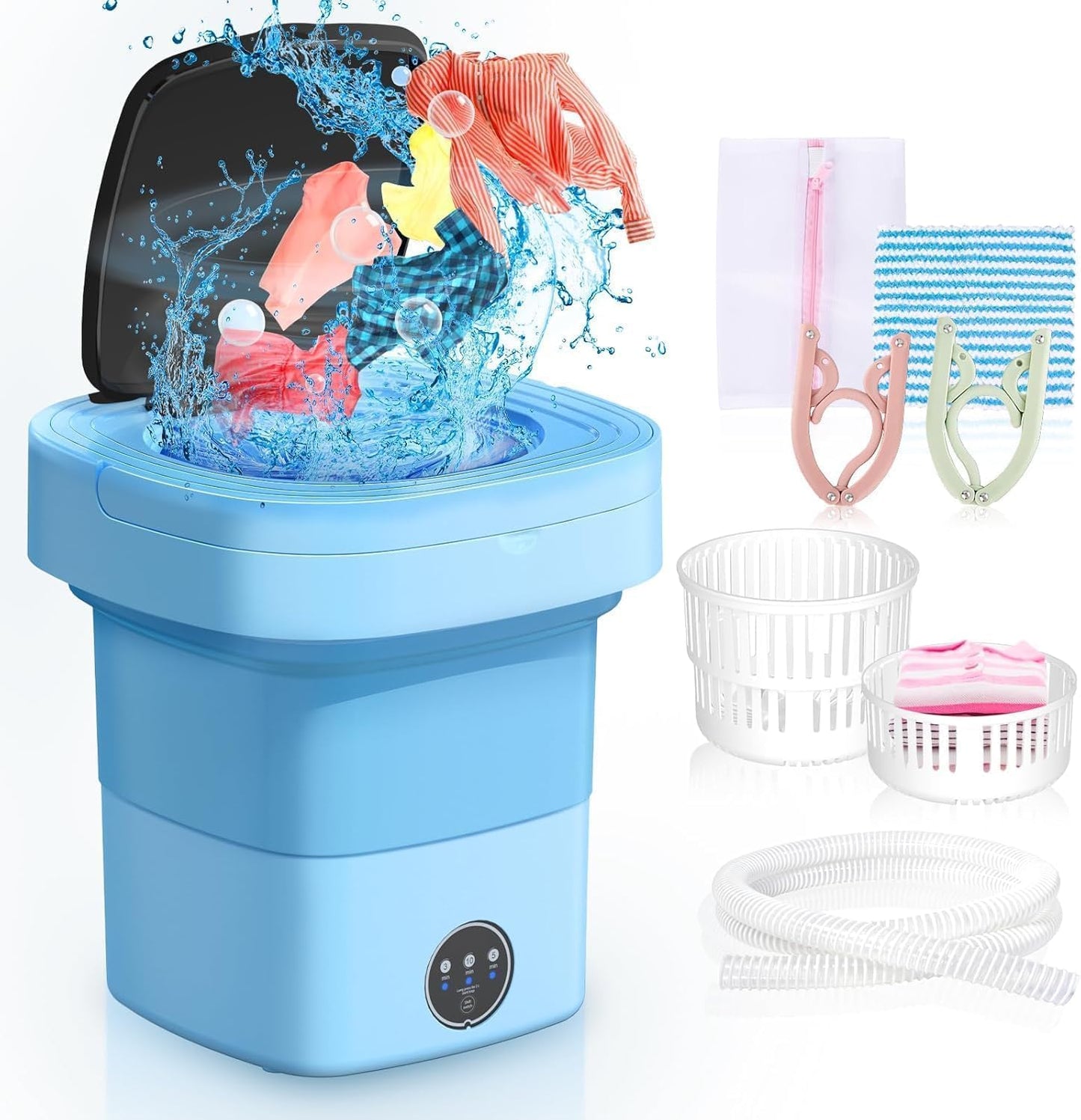 PureRinse™ - Compact Folding Washing Machine