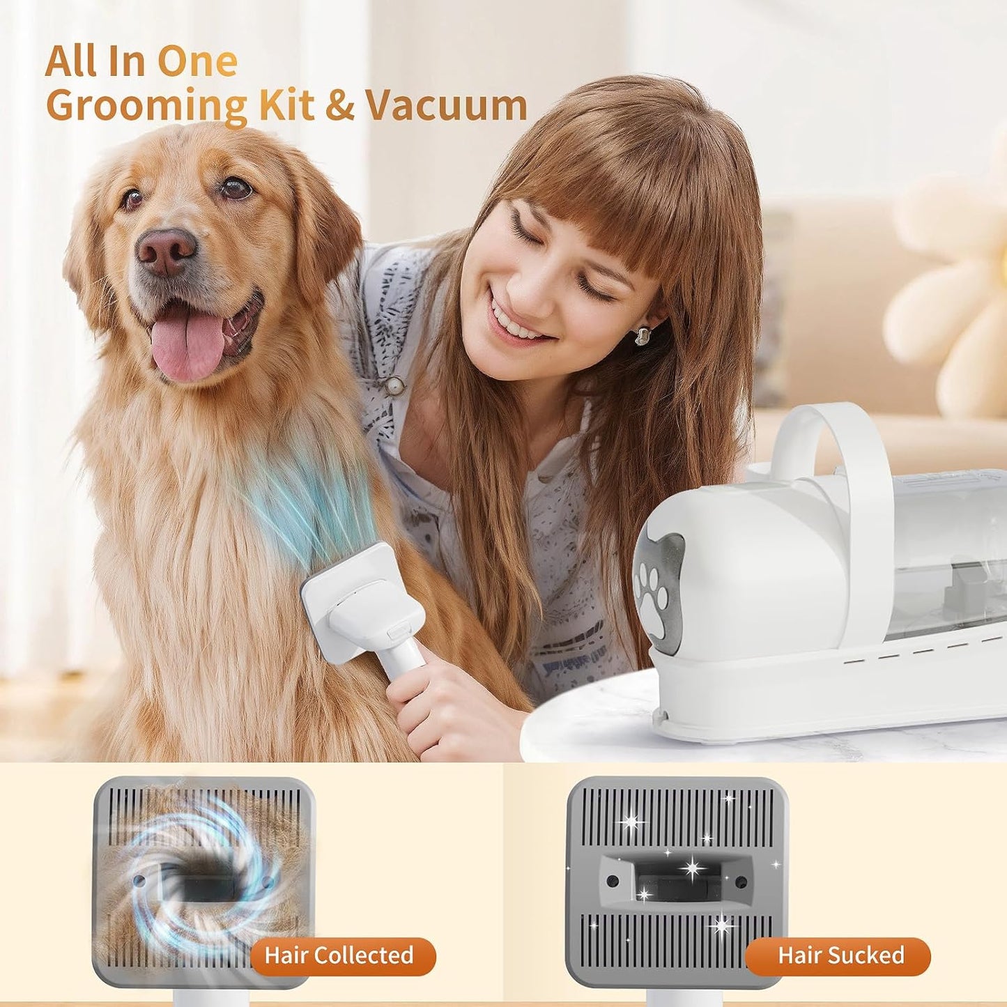 FurHaven™ - 7-in-1 Pet Trimming and Vacuuming Tool