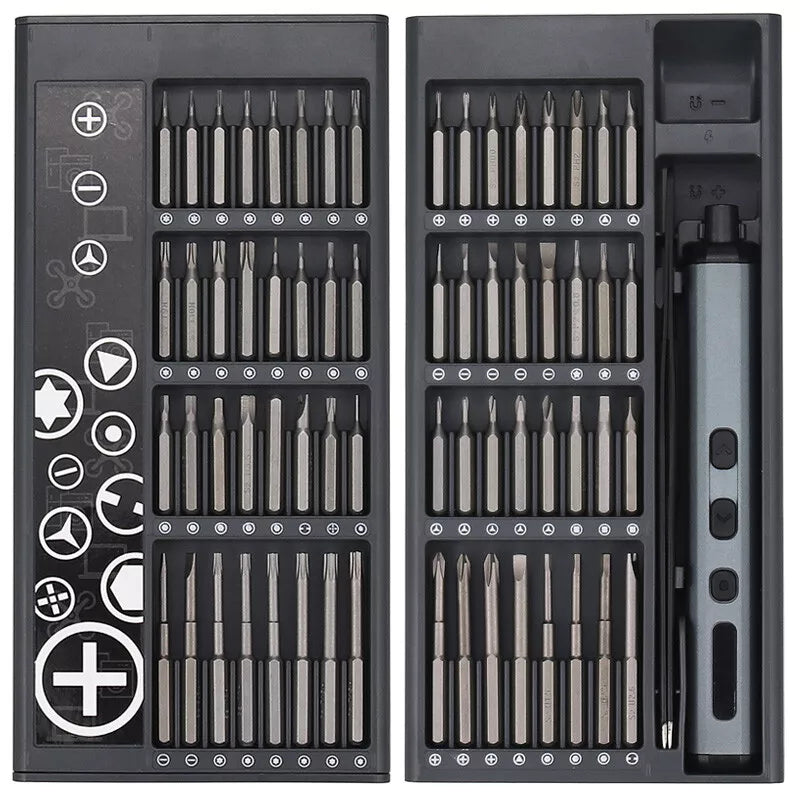 PrecisionPro™ - 68-In-1 Electric Screwdriver Kit