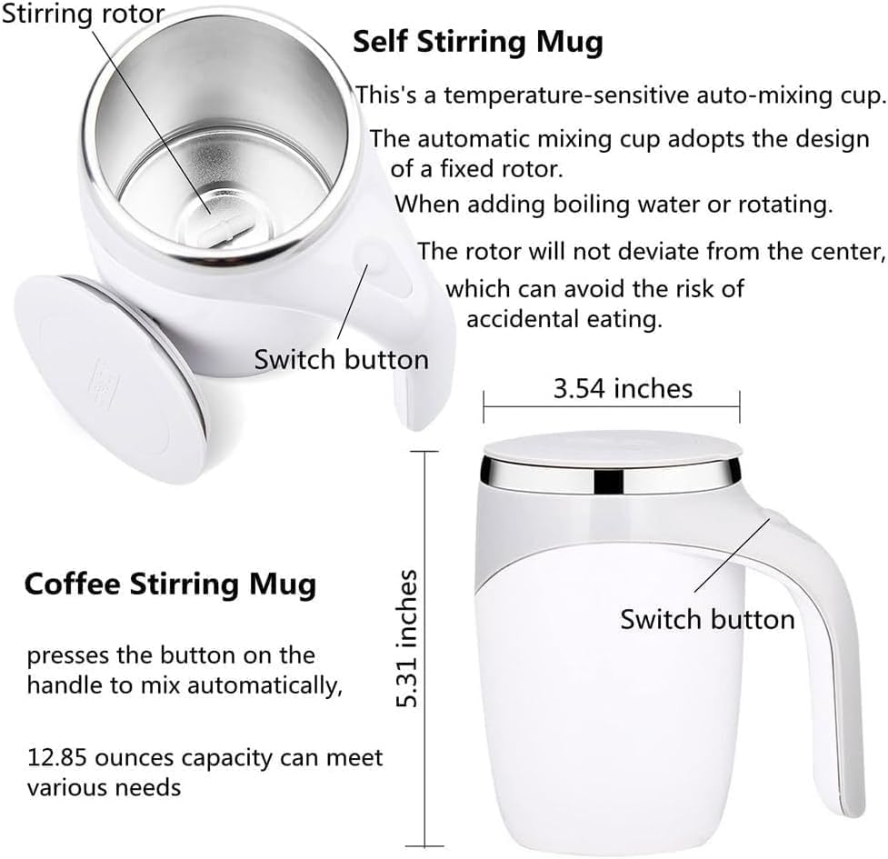 StirMate™ - Self-Stirring Mug