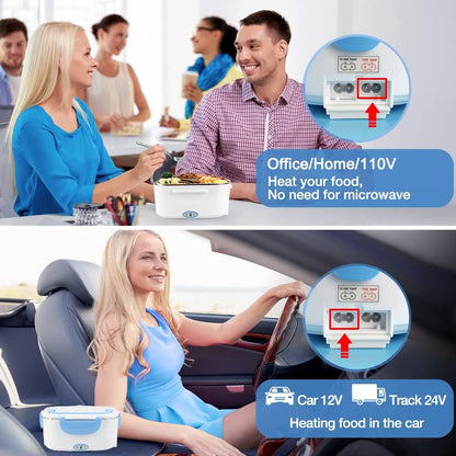 HeatMate™ Lunch Box - Portable Electric Food Warmer