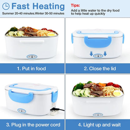 HeatMate™ Lunch Box - Portable Electric Food Warmer