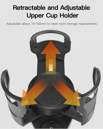 CupEase™ - Multifunctional 2-in-1 Car Beverage Holder