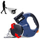 Pet automatic leash, double-headed teles dog chain, one drag and two dogs, two-in-one dog walking leash