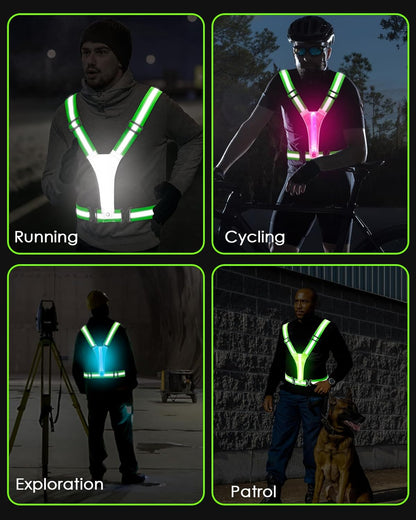 LumiSafe™ - High-Visibility Reflective Safety Vest