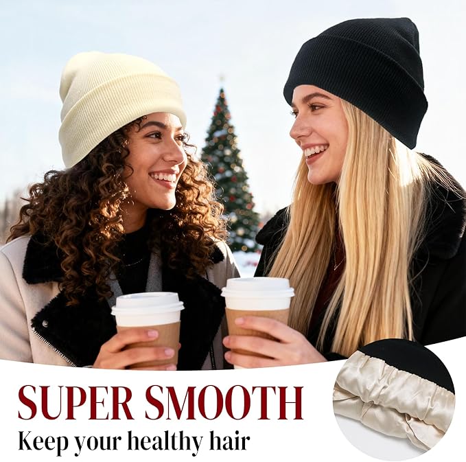 SilkShield™ Satin-Lined Beanie