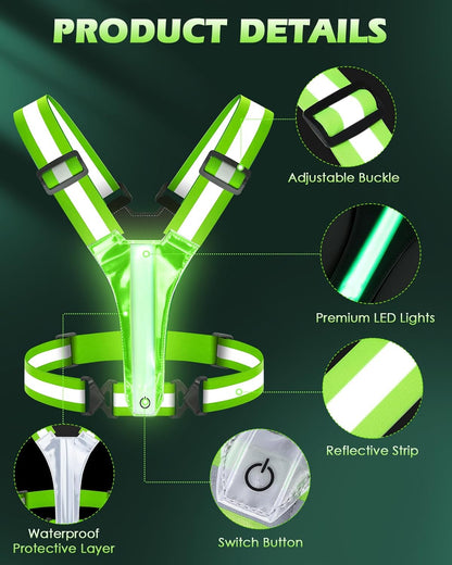 LumiSafe™ - High-Visibility Reflective Safety Vest