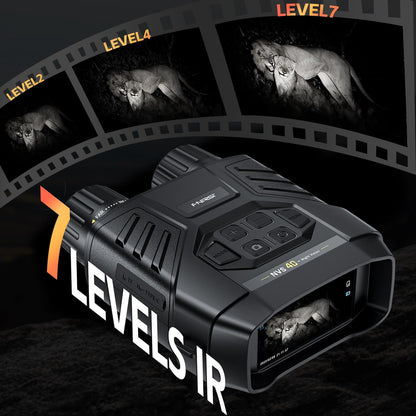 LunarHawk™ - 4K HD Night Vision Binoculars with Infrared