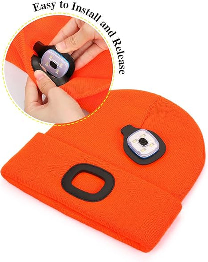 GlowGear™ - LED Winter Beanie for Outdoor Activities