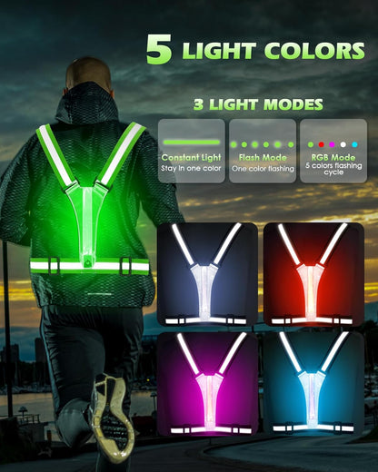 LumiSafe™ - High-Visibility Reflective Safety Vest