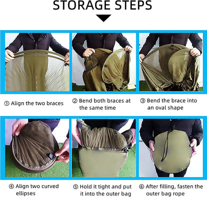 InsectEase™ - Mosquito-Proof Quick-Setup Hammock