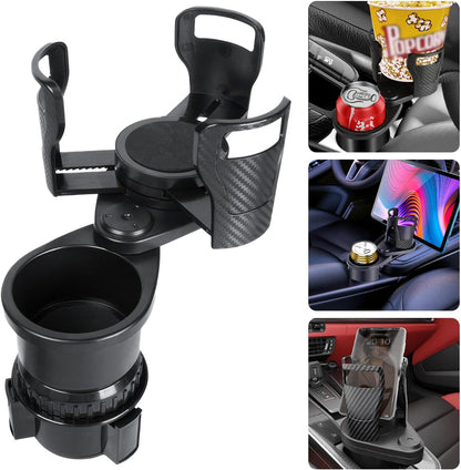 CupEase™ - Multifunctional 2-in-1 Car Beverage Holder