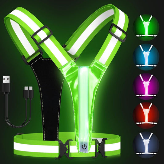 LumiSafe™ - High-Visibility Reflective Safety Vest