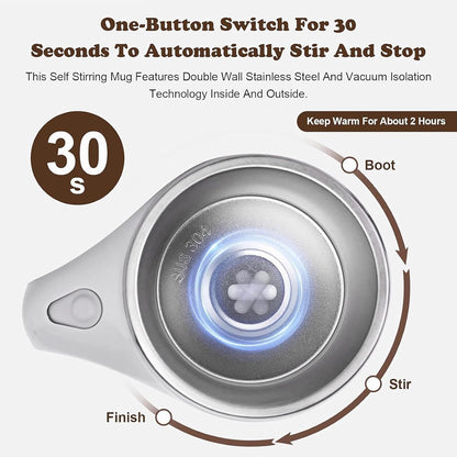 StirMate™ - Self-Stirring Mug