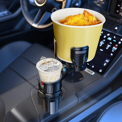 CupEase™ - Multifunctional 2-in-1 Car Beverage Holder