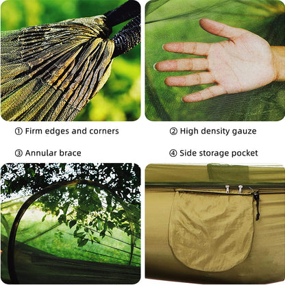 InsectEase™ - Mosquito-Proof Quick-Setup Hammock