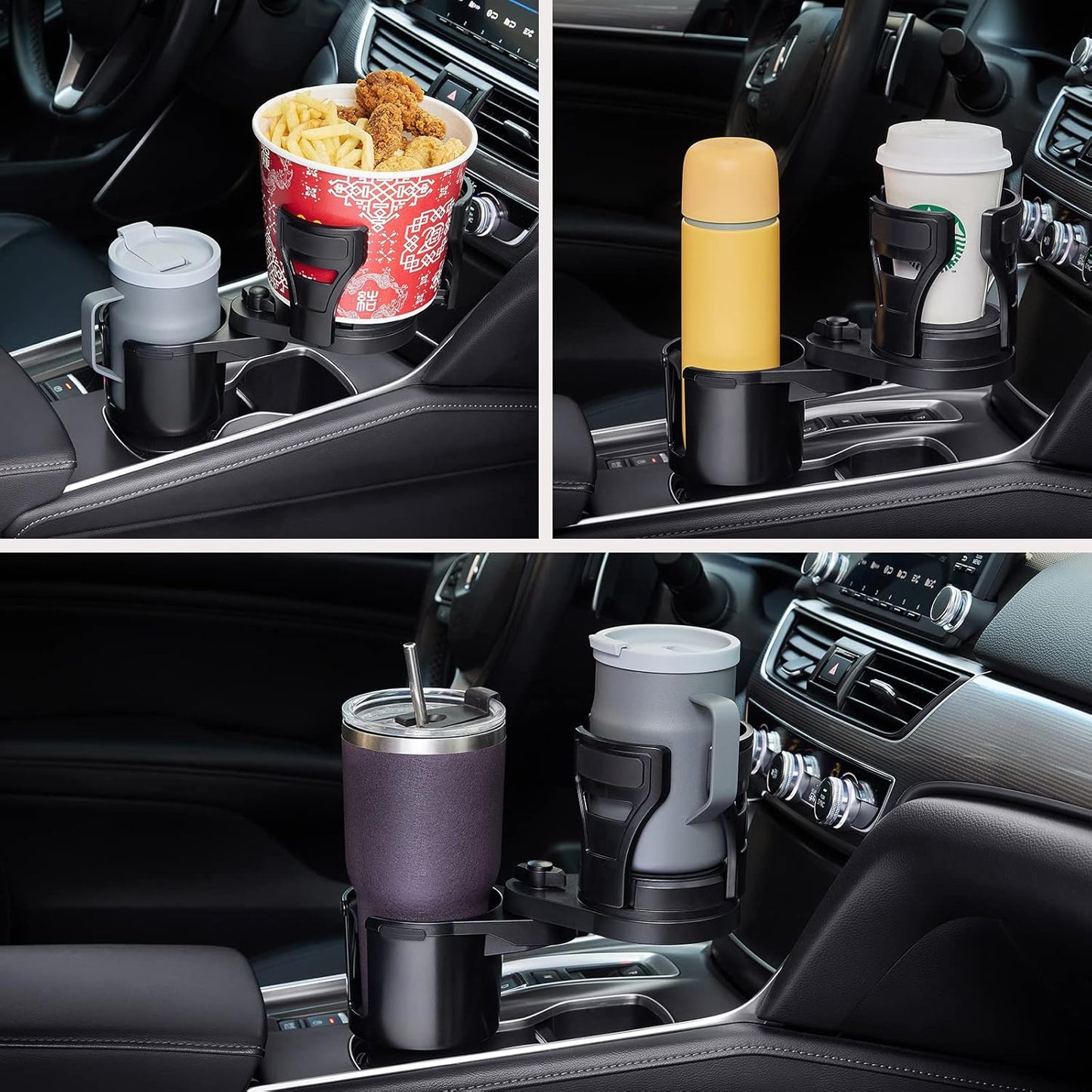 CupEase™ - Multifunctional 2-in-1 Car Beverage Holder