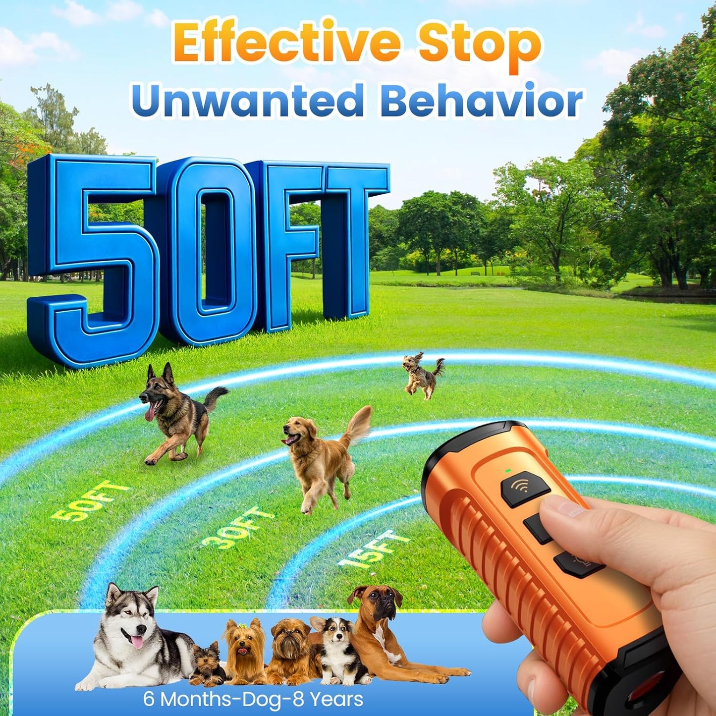BarkShield™ – Ultrasonic Dog Bark Deterrent and Training Tool