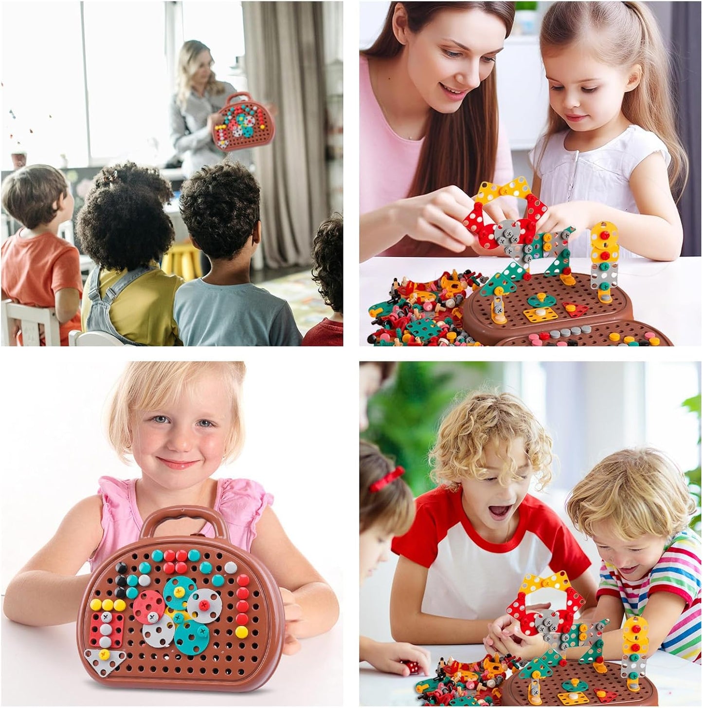 BrightBear™ - Creative Construction Play Set for Kids