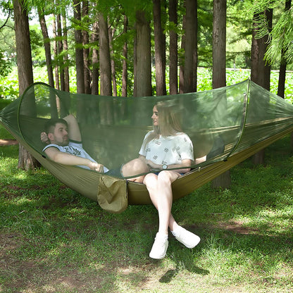 InsectEase™ - Mosquito-Proof Quick-Setup Hammock
