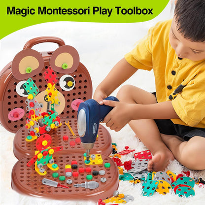 BrightBear™ - Creative Construction Play Set for Kids