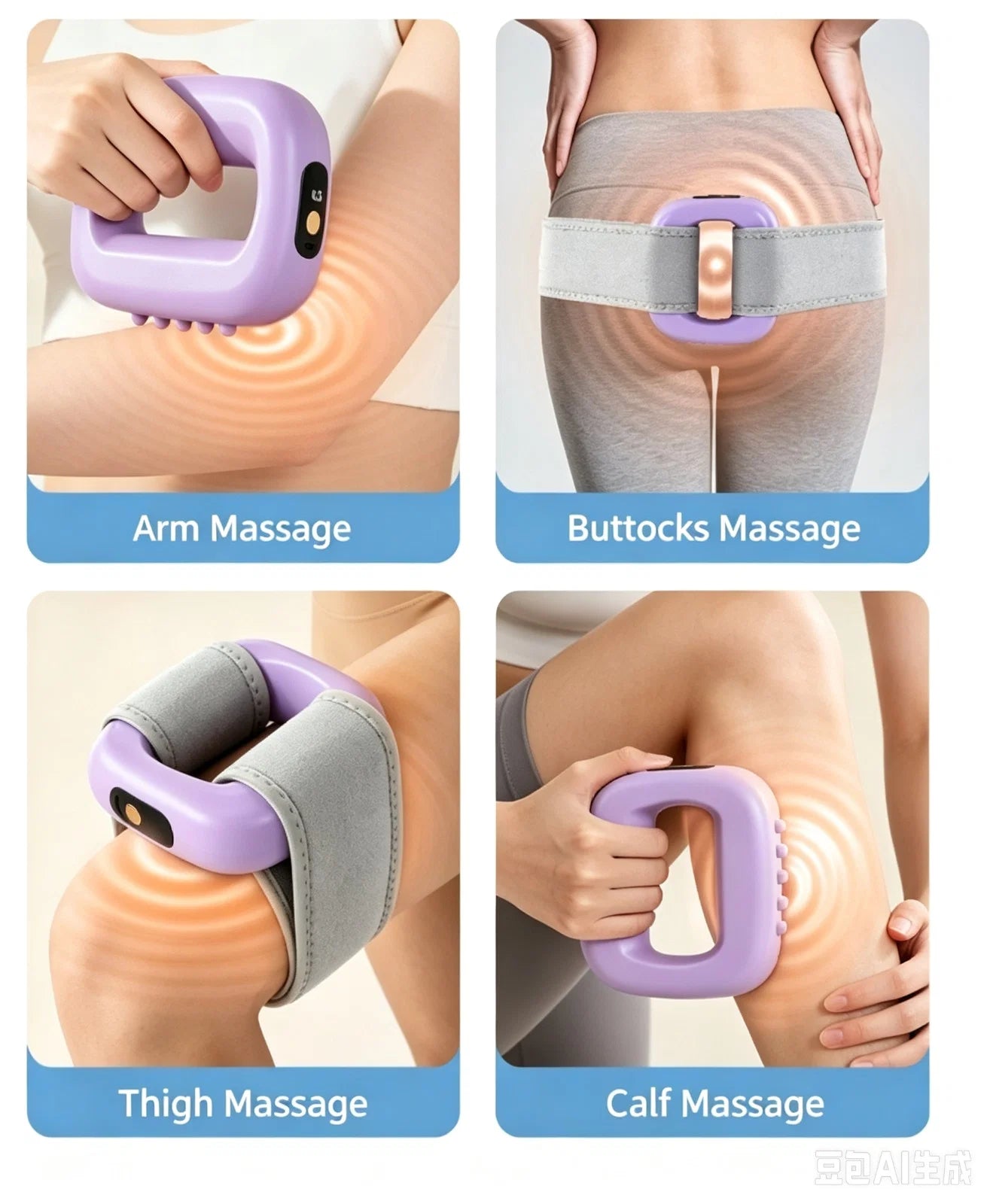 AddWin R10 Cordless Fascia Ring Massager