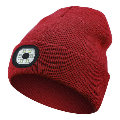 GlowGear™ - LED Winter Beanie for Outdoor Activities