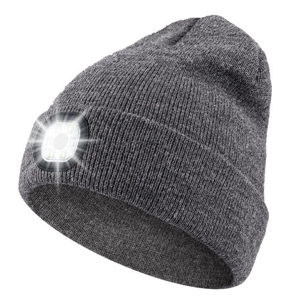 GlowGear™ - LED Winter Beanie for Outdoor Activities