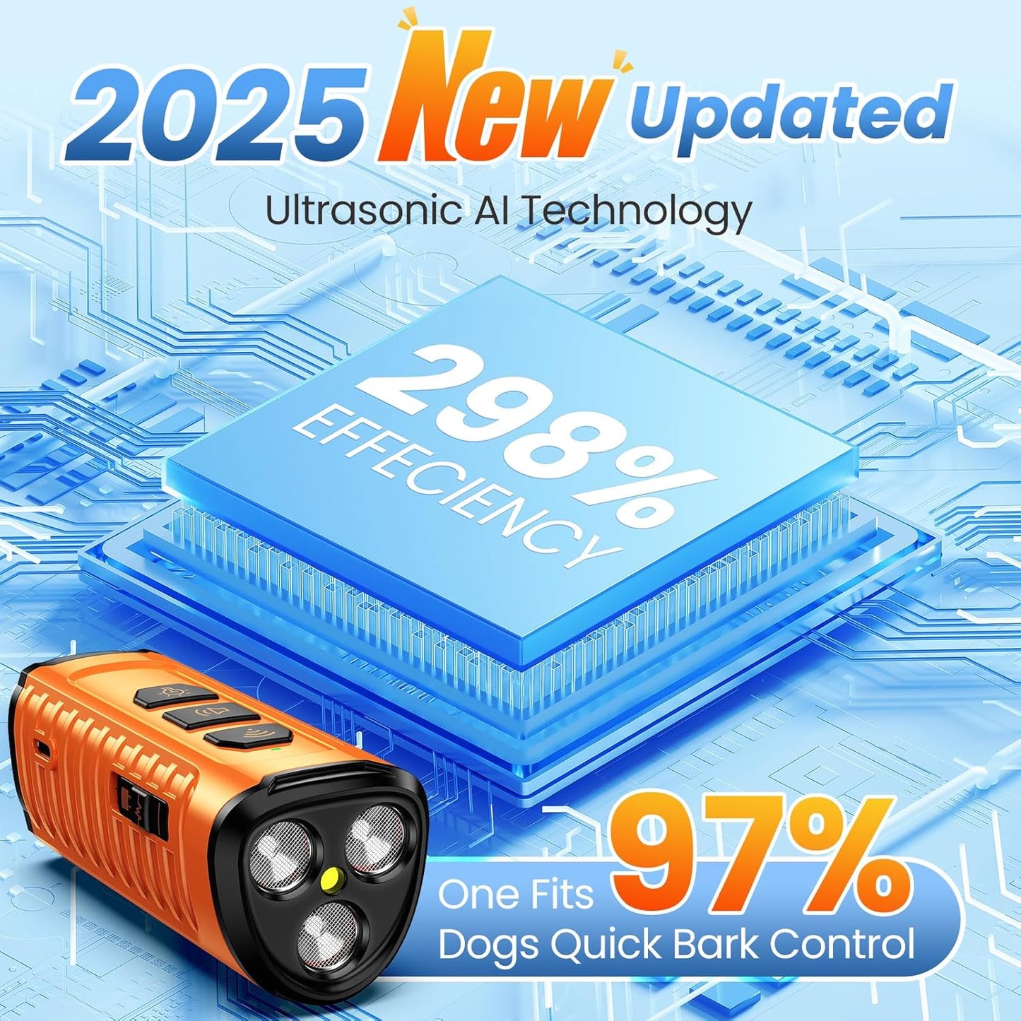 BarkShield™ – Ultrasonic Dog Bark Deterrent and Training Tool