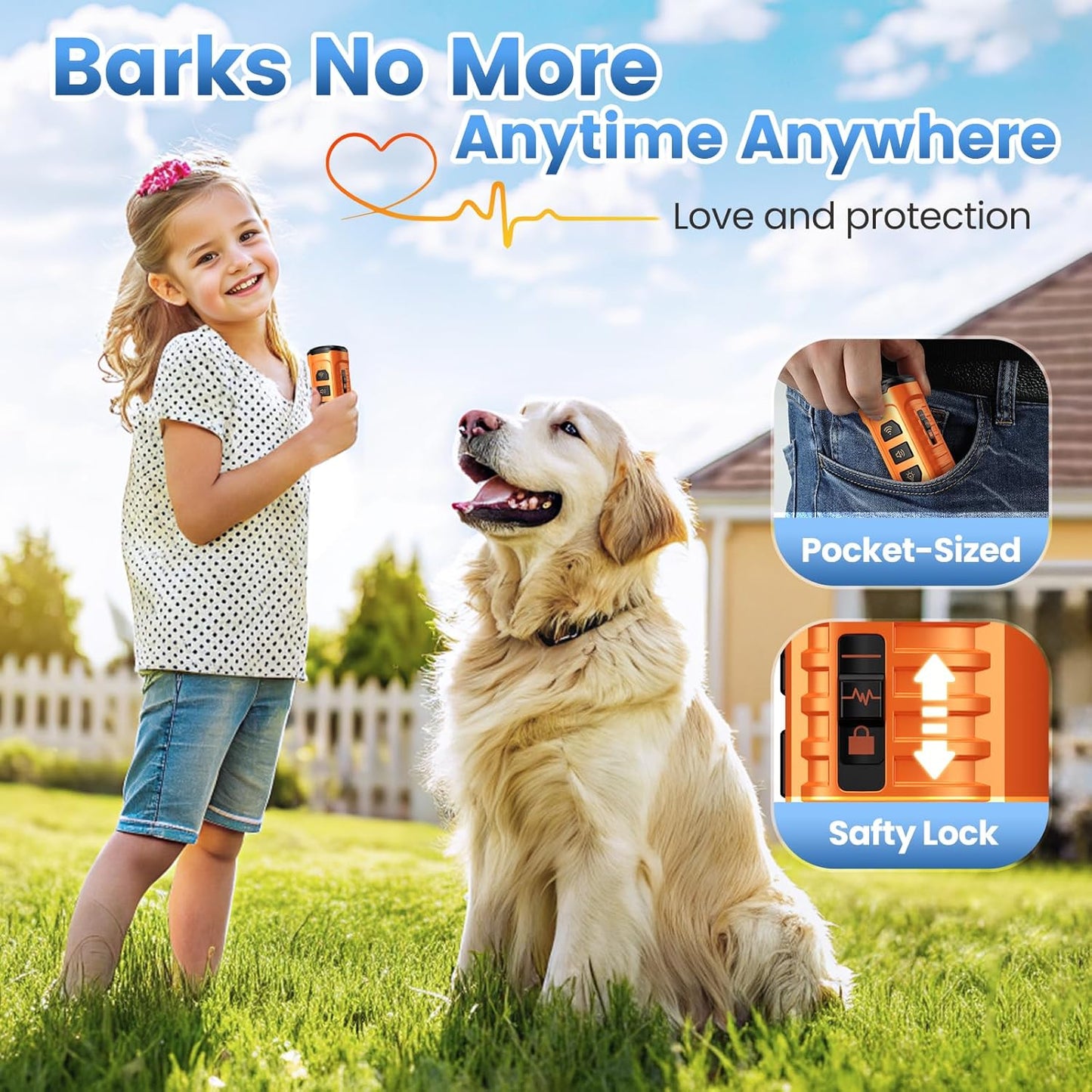 BarkShield™ – Ultrasonic Dog Bark Deterrent and Training Tool