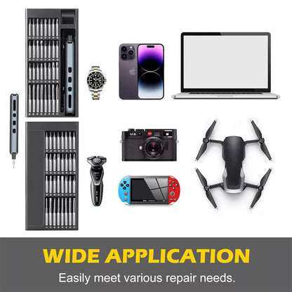 PrecisionPro™ - 68-In-1 Electric Screwdriver Kit